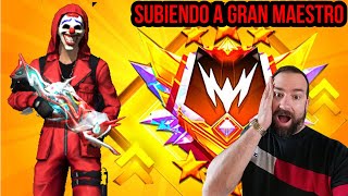 DIRECTO DE FREE FIRE SUBIENDO A GRAN MAESTRO TOP GLOBAL AS CUBANO GAMER 😎 [upl. by Nyrmak]