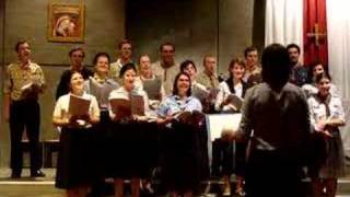 chant des adieux  chorale interscouts [upl. by Nohsreg474]