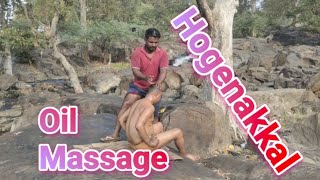 Hogenakkal Oil Massage part21 hogenakkaloilmassage hogenakkalmassageman [upl. by Enisaj]