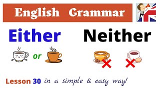 Either Neither Both in English grammar – English Grammar lesson [upl. by Surazal]