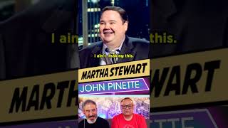 🤣 MARTHA STEWART ❤️ JOHN PINETTE 😆 funny comedy shorts [upl. by Avot550]