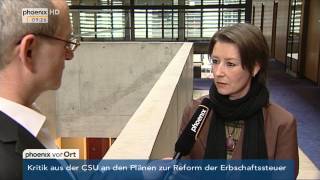 Solveig Schuster zur Familienpolitik im Tagesgespräch am 12032015 [upl. by Okihcim]