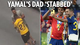 Lamine Yamals dad stabbed multiple times hours after heated row with neighbours near Barcelona [upl. by Anahoj]