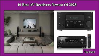 ✅ 10 Best AV Receivers Newest Of 2025 [upl. by Onateag763]