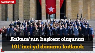 Ankaranın başkent oluşunun 101inci yıl dönümü kutlandı [upl. by Zuleika]