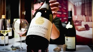 M Chapoutier Hermitage Le Pavillon  Rhône Syrah Wine Review [upl. by Ecyor]