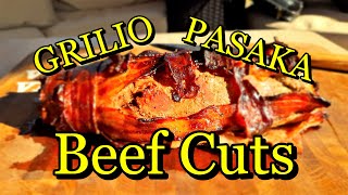 Jautienos išpjova  tai Karališkas Kepsnys grilyje Tikra pasaka grilyje Great Beef Cuts [upl. by Haliek]