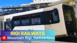 Rigi Railway Europes oldest mountain railway [upl. by Navy]