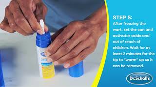 Dr Scholls  How To Use Dual Action Freeze Away® Wart Remover [upl. by Luna]