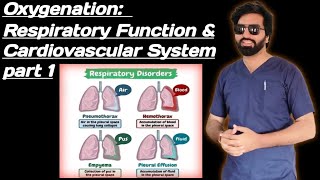 Oxygenation Respiratory Function amp Cardiovascular System part 1 [upl. by Middlesworth]