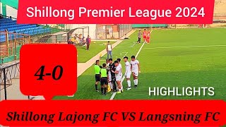 Shillong Lajong FC all goals versus Langsning FC at Shillong Premier League [upl. by Akcirret]