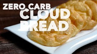 Cloud Bread Recipe  Keto Cloud Bread  Zero Carb  Only 3 Ingredients [upl. by Bat]