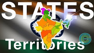 The States  territories of India EXPLAINED Geography Now [upl. by Esimaj]