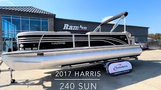 2017 Harris Sunliner 240 [upl. by Ajdan]