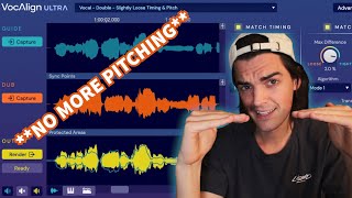 Using Vocalign Ultra in FL STUDIO huge time saver [upl. by Lalittah886]