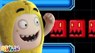 Arcade Slick  30 Mins of Oddbods  Kids Show  Toddler Learning Cartoons [upl. by Iniretake619]