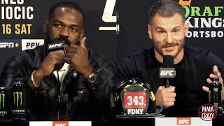 Jon Jones vs Stipe Miocic Press Conference Highlights UFC 309 [upl. by Mays]