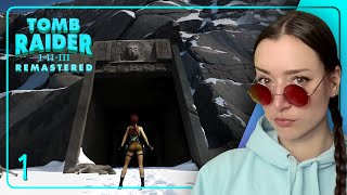 My First Time As Lizz Croft · TOMB RAIDER I Remastered Part 1 [upl. by Bozovich]