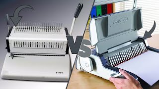 Comb Binding vs Wire Binding Machines  Whos Doing It Better [upl. by Aihsyn696]