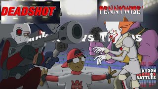 Pennywise vs Deadshot Cartoon beatbox battles créditos a verbalase [upl. by Lauren]