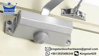 To install a hydraulic door closer within 3 minutes [upl. by Ahilam]