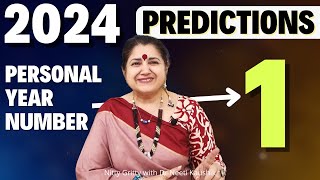 Predictions 2024 for Personal Year number 1 [upl. by Ijic]