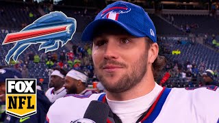 We play complementary football – Josh Allen after Bills 3110 win over Seahawks  NFL on FOX [upl. by Britta496]