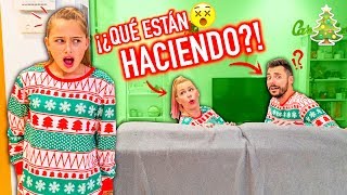 DESCUBRO a mis PAPÁS haciendo ESTO 😱 y ¡LES GRABO A ESCONDIDAS 🤭  NAVIDAD 2018 [upl. by Atsejam552]