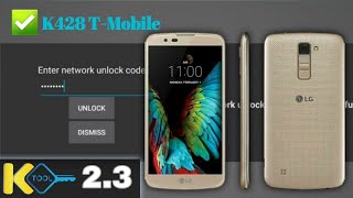 Direct UnLock LG K10 K428 TMobile ✔️ [upl. by Iden594]