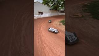 BIG gas powered RC cars racing on the dirt oval track [upl. by Baynebridge]