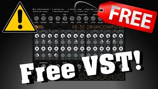 【New Free VST】Great Best Free Boss DR55 Dr Rhythm Drum Plugin VR55 DrumComputer SampleScience [upl. by Ecnaret]