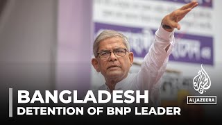 Bangladesh opposition leader Alamgir detained after antigovernment rally [upl. by Erasaec]