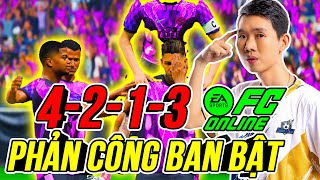 THÀNH HOÀ  Chi tiết 4213 vừa Phản Công vừa Ban Bật khá đa dạng  FC Online [upl. by Breeze730]