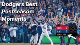 Dodgers Best Postseason Moments in Recent History [upl. by Ttehc]