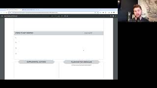 Goal Template Training  Intentional Man Planner [upl. by Christye]