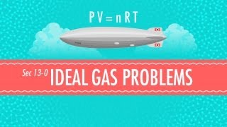 Ideal Gas Problems Crash Course Chemistry 13 [upl. by Bevin239]