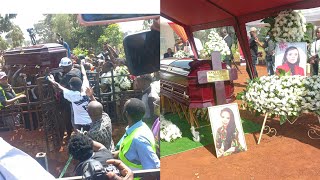 NJAMBI KOIKAIS BURIAL FULL VIDEO EMOTIONALSHE WAS REALLY LOVED [upl. by Menell]