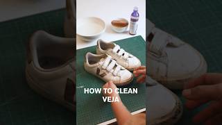 How to clean your VEJA sneakers pt2 veja sneakers cleaning cleaningtips cleaninghacks sneaker [upl. by Ignatz]