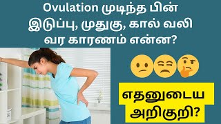 After ovulation why this happens😕  after ovulation stomach and back pain in tamil [upl. by Annai]