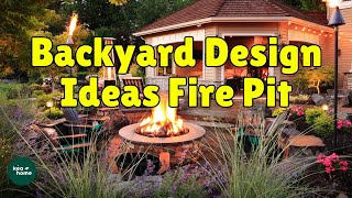 Beautiful Backyard Patios Featuring Fire Pits Backyard Landscaping Ideas With Fire Pit [upl. by Ihcalam]