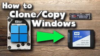 How to CloneCopy Windows to a New Hard Drive HDD or Solid State Drive SSD  Acronis True Image [upl. by Lammond772]