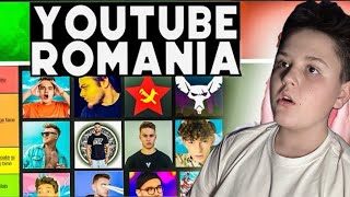 YOUTUBE ROMANIA TIER LIST 2024 [upl. by Hagerman]