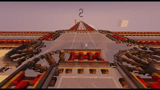 Slab Minecart System Ethos Theory Works  Minecraft 116 [upl. by Cresa]