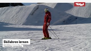 Skifahren lernen Top 4 Skifahrfehler vermeiden I Skikurs ⛷ [upl. by Kirch]