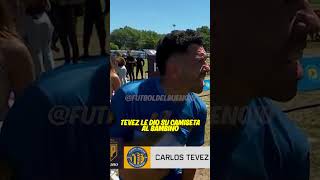 El gestazo de Tevez con el Bambino pons [upl. by Ikiv]