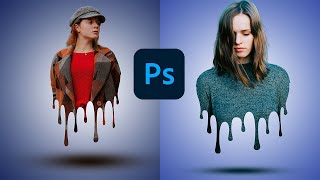 Dripping Effect  Photoshop tutorials [upl. by Malan]