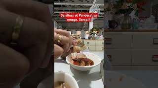 Pandesal at Sardinas viralvideo food foodie [upl. by Mohammed]