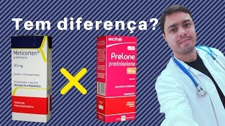 Qual a diferença entre a PREDNISONA e a PREDNISOLONA [upl. by Funch]