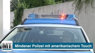 Mindener Polizei mit amerikanischem Touch [upl. by Asserrac]