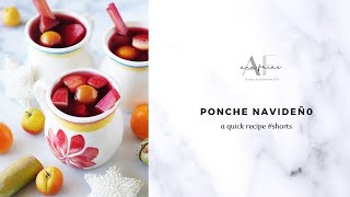 Ponche Navideño Mexican Christmas Punch Shorts [upl. by Nev]